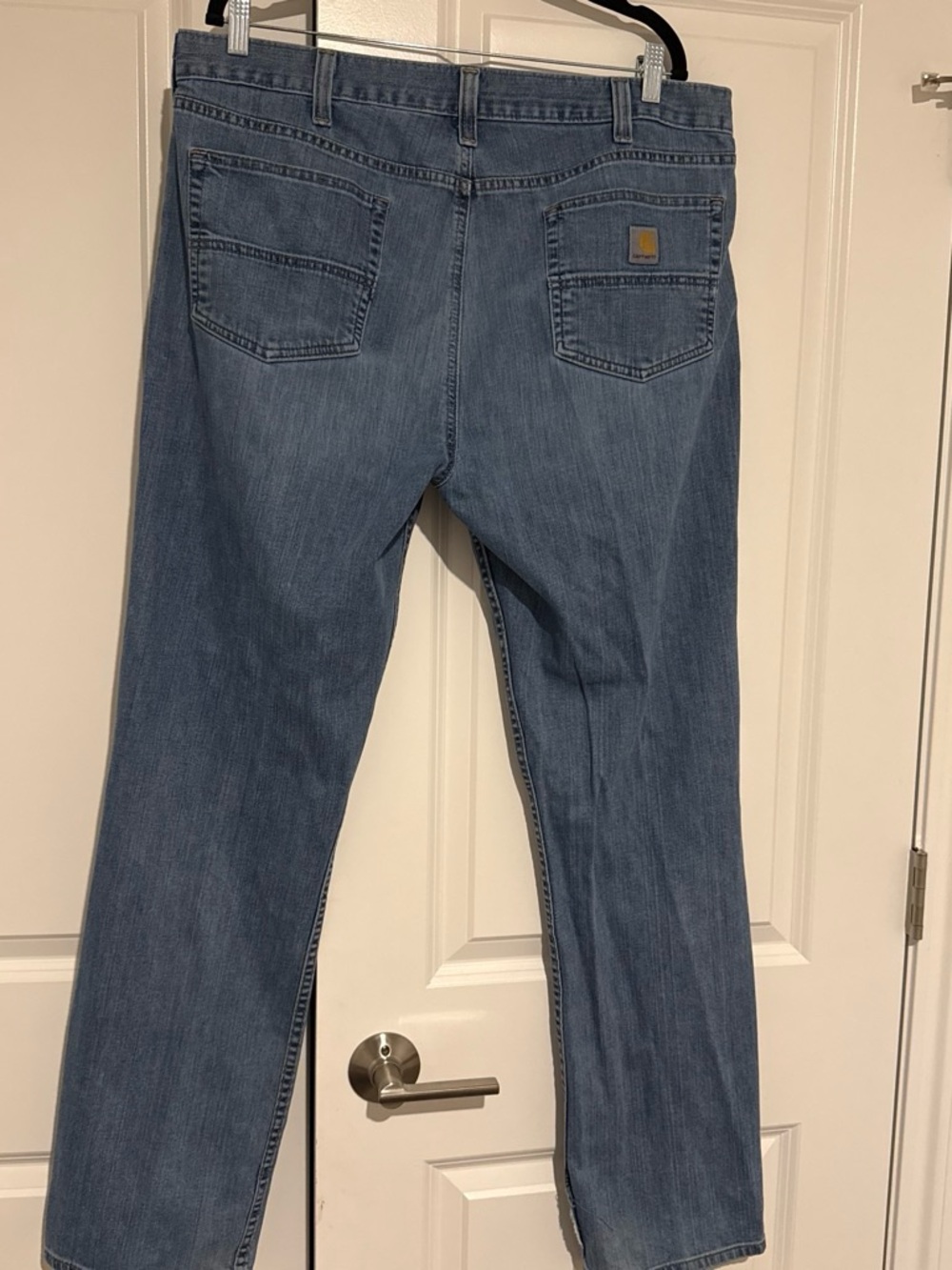 Carhartt Men’s Medium Blue Straight-Leg Jeans